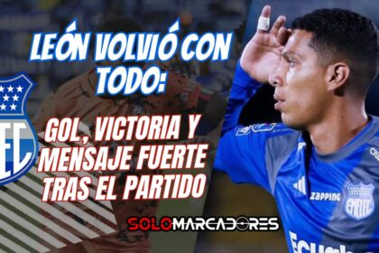 Luis Fernando León regreso a la titularidad y gol para la victoria en Loja