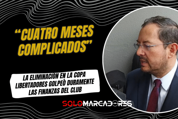 Marco Pazos revela la compleja situación financiera que vive El Nacional con sus jugadores