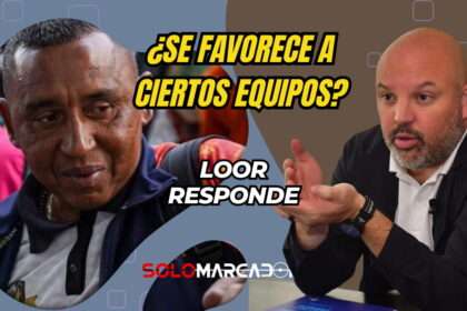 Miguel Ángel Loor responde a las críticas de Pechón León: ¿hay favoritismos en la LigaPro?