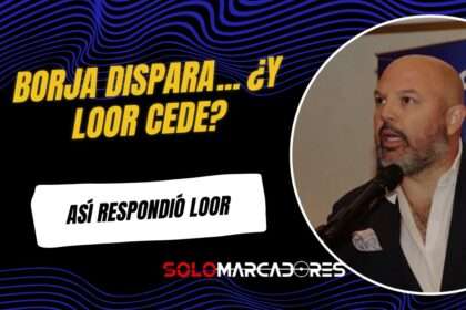 Miguel Ángel Loor respondió con calma a Borja y sorprendió: “Tiene razón en estar ofuscado”