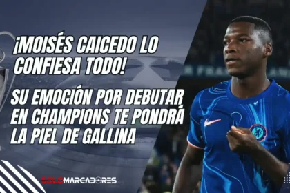 Moisés Caicedo y su confesión más honesta sobre jugar Champions