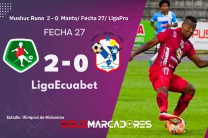 Mushuc Runa derrotó al Manta y aún sueña con quedarse en la LigaPro