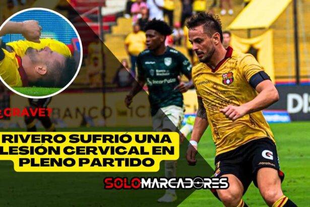 Tras el susto en cancha, Octavio Rivero habló y tranquilizó a todo Barcelona 1 Tras el susto en cancha, Octavio Rivero habló y tranquilizó a todo Barcelona