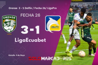 Orense venció a Delfín y se metió en el Hexagonal por el título de la LigaPro