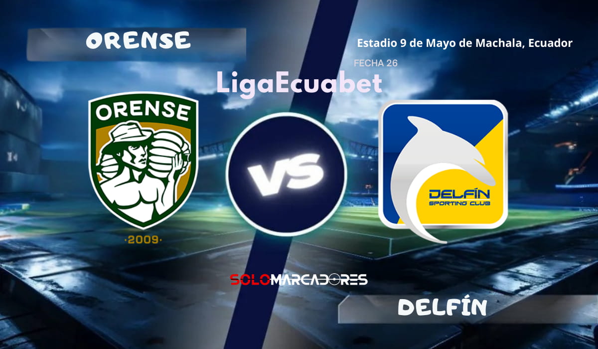 LigaEcuabet: Orense vs Delfín día, hora y cómo verlo por TV