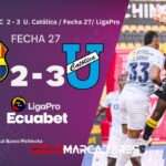 Otro golpe a Barcelona: Universidad Católica lo remonta y lo deja sin Fase Inicial en el Centenario 3 Otro golpe a Barcelona: Universidad Católica lo remonta y lo deja sin Fase Inicial en el Centenario
