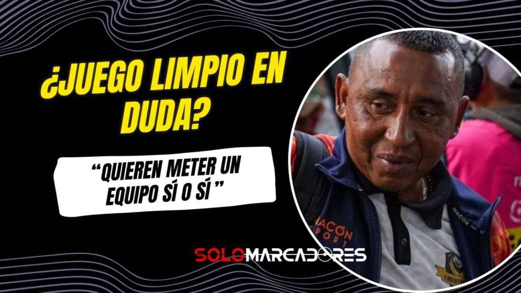 “Pechón” León alza la voz: “Quieren meter un equipo sí o sí en el hexagonal uno, pero arriba existe un Dios”