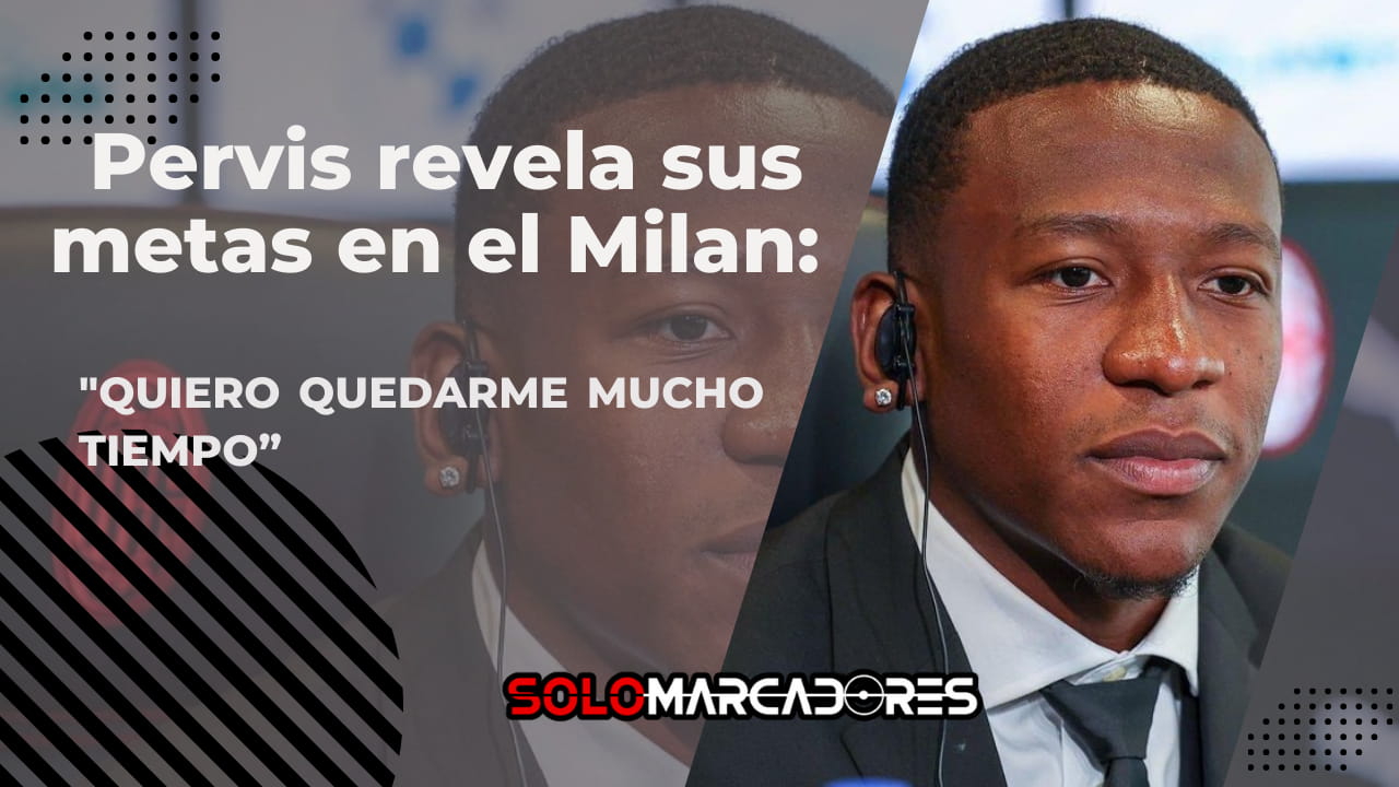 Pervis Estupiñán revela el motivo especial detrás del número 2 en el Milan