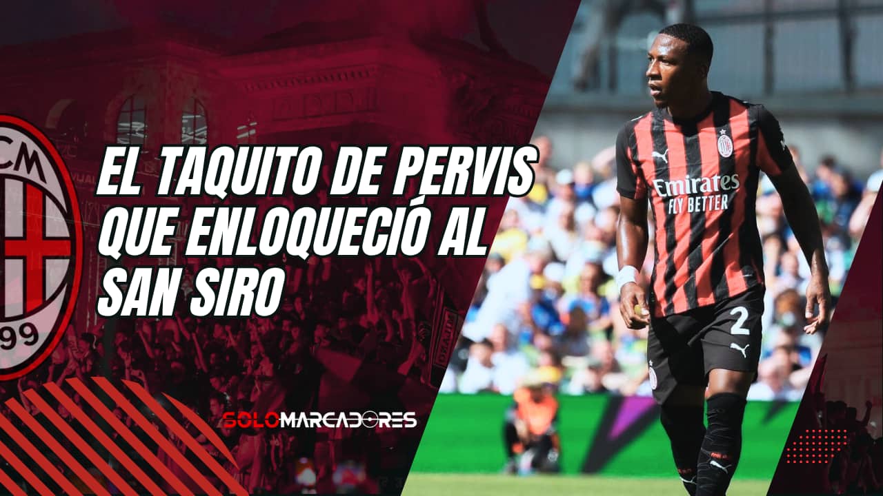 Pervis Estupiñán deslumbra en el AC Milan