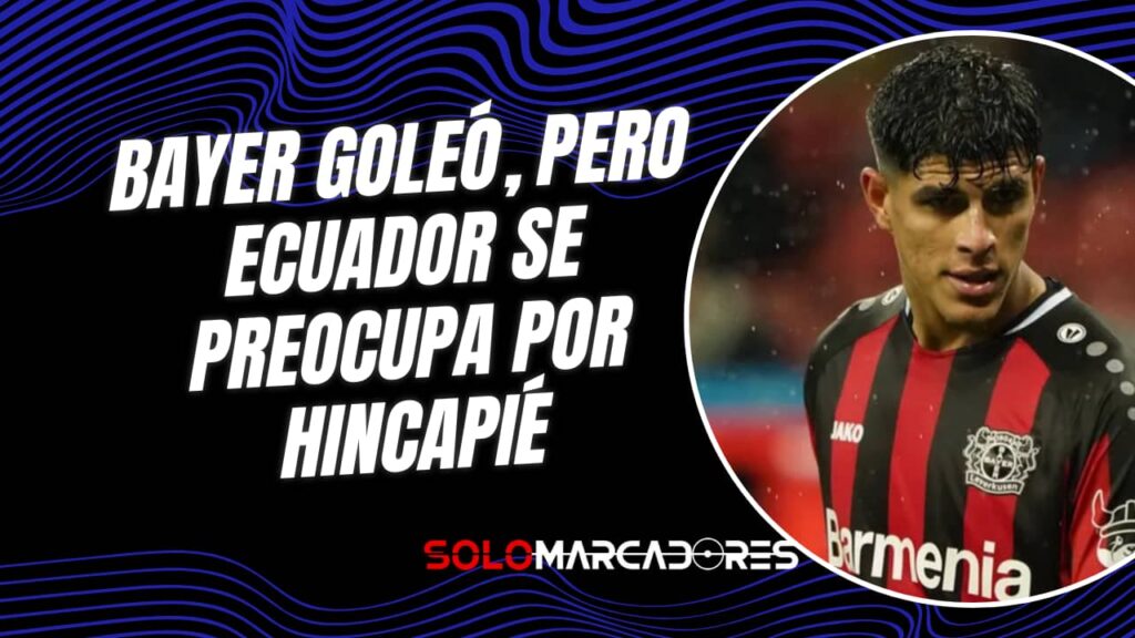 Destino definido: Bayer Leverkusen resolvió el futuro de Piero Hincapié 3 Piero Hincapié encendió las alarmas en Alemania: así fue su debut en la DFB Pokal con el Bayer Leverkusen