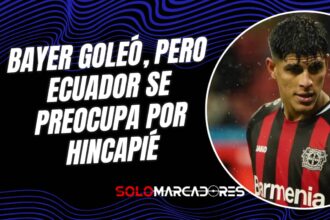 Piero Hincapié encendió las alarmas en Alemania: así fue su debut en la DFB Pokal con el Bayer Leverkusen