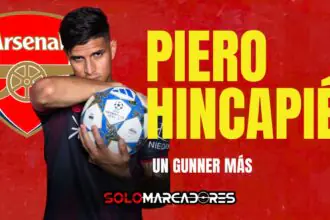 Piero Hincapié es nuevo jugador del Arsenal