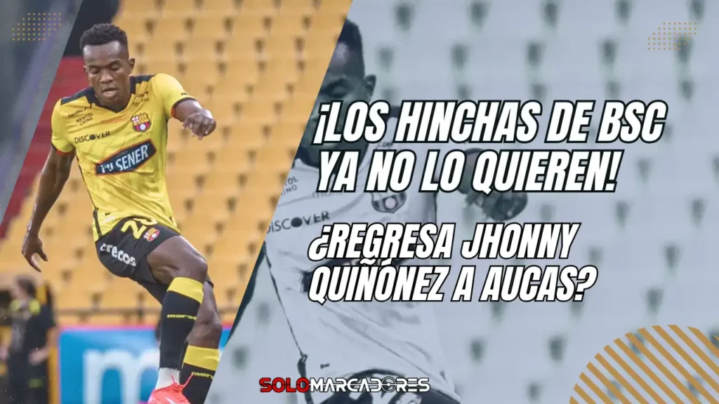 Regresa Jhonny Quiñónez a Aucas