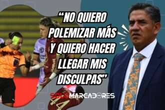 Renato Salas se disculpa tras las declaraciones sobre el arbitraje femenino