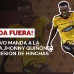 ¡Rescalvo reacciona! El cambio que Barcelona SC exigía y ya es un hecho 4 Rescalvo manda a la banca a Jhonny Quiñónez