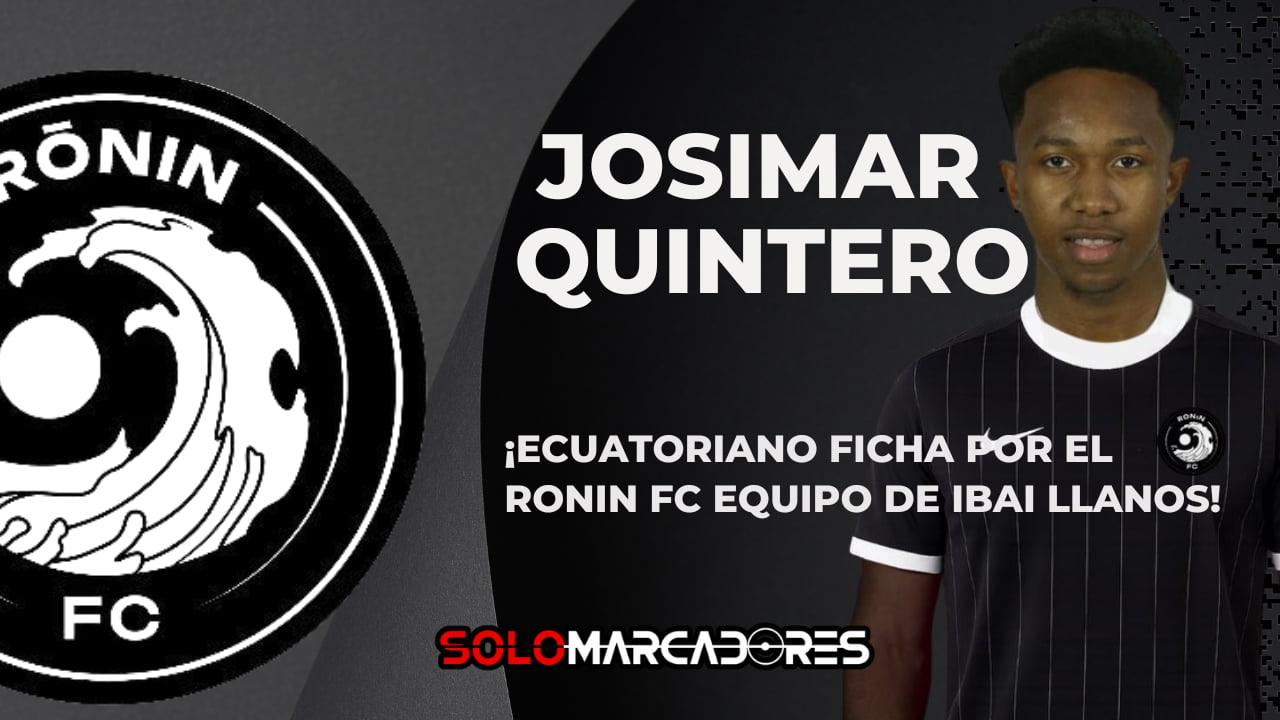 Ronin FC de Ibai Llanos incorpora a un ecuatoriano a su plantel