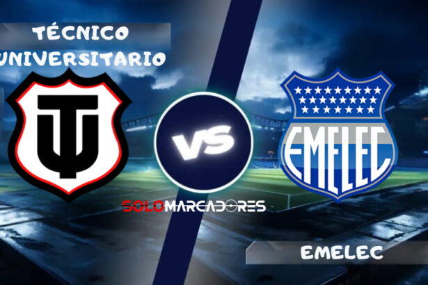 LigaEcuabet: Técnico Universitario vs Emelec día, hora y cómo verlo por TV
