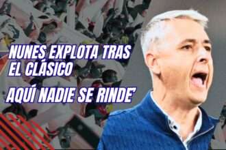 Tiago Nunes rompe el silencio