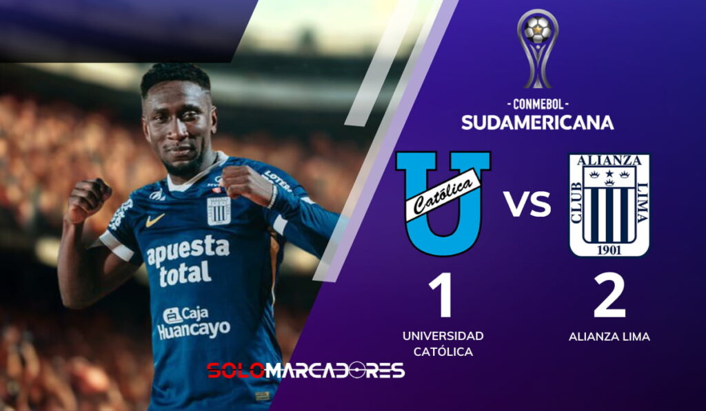 Universidad Católica quedó fuera de la Copa Sudamericana ante Alianza Lima
