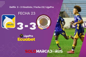 Vinotinto rescató un empate con doblete incluido y pelea por la tabla de goleadores