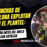 Ambiente hostil: el plantel de Barcelona recibió reclamos de la hinchada previo al partido con Católica 4 Ambiente hostil: el plantel de Barcelona recibió reclamos de la hinchada previo al partido con Católica