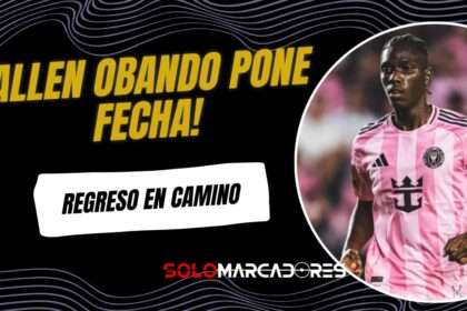Allen Obando confiesa cuándo volverá a las canchas