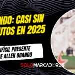 Allen Obando, entre lesiones y banca: de debutar en Ecuador a un 2025 con minutos contados 3 Allen Obando, entre lesiones y banca: de debutar en Ecuador a un 2025 con minutos contados