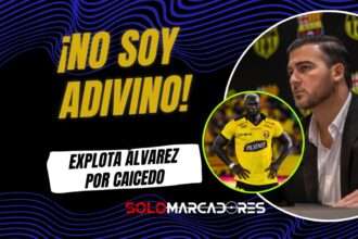 Antonio Álvarez sobre Felipe Caicedo: “No soy adivino para saber que se lesionaría”