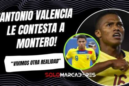 Antonio Valencia responde a Jefferson Montero sobre Mourinho en La Tri