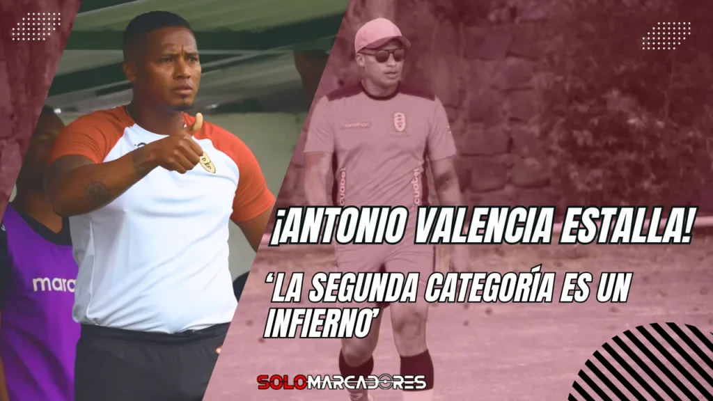Antonio Valencia rompe el silencio