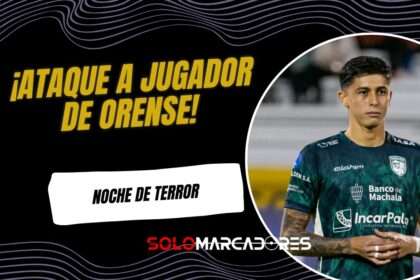 Ariel Suárez, jugador de Orense, sufrió un ataque armado en Machala