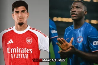 Así reaccionaron Moisés Caicedo y una estrella del Liverpool