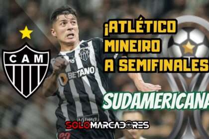 Atlético Mineiro y Alan Franco en semifinales de Sudamericana
