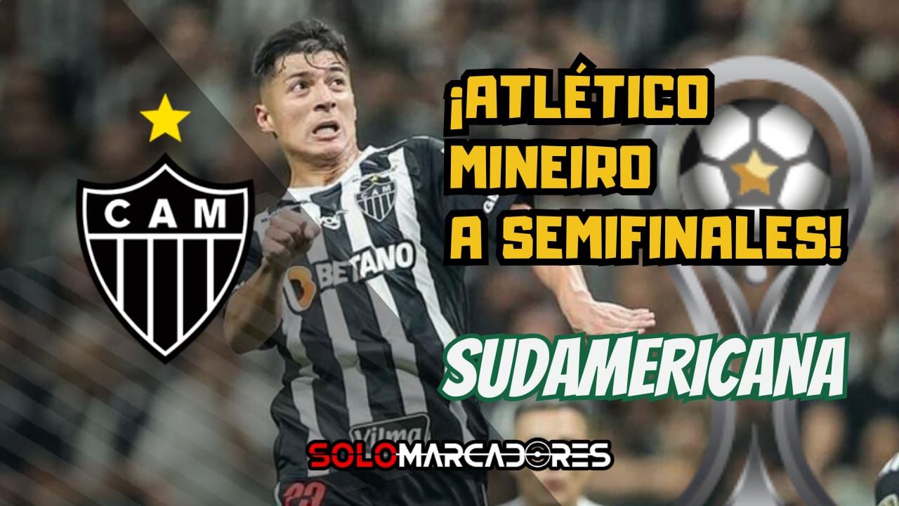 Atlético Mineiro y Alan Franco en semifinales de Sudamericana