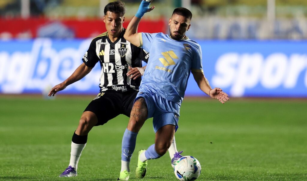 Atlético Mineiro, con Alan Franco, igualó en La Paz y define en casa el pase a semifinales