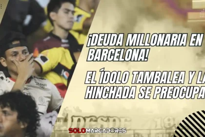 Barcelona SC en aprietos