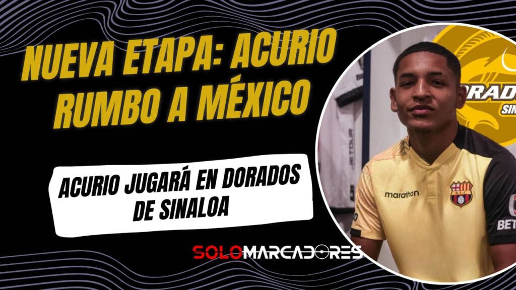 Matías Marín, el arquero ecuatoriano-estadounidense que brilló en Inter Miami y sueña con Barcelona SC 2 Barcelona SC presta a John Acurio a Dorados de Sinaloa hasta 2026