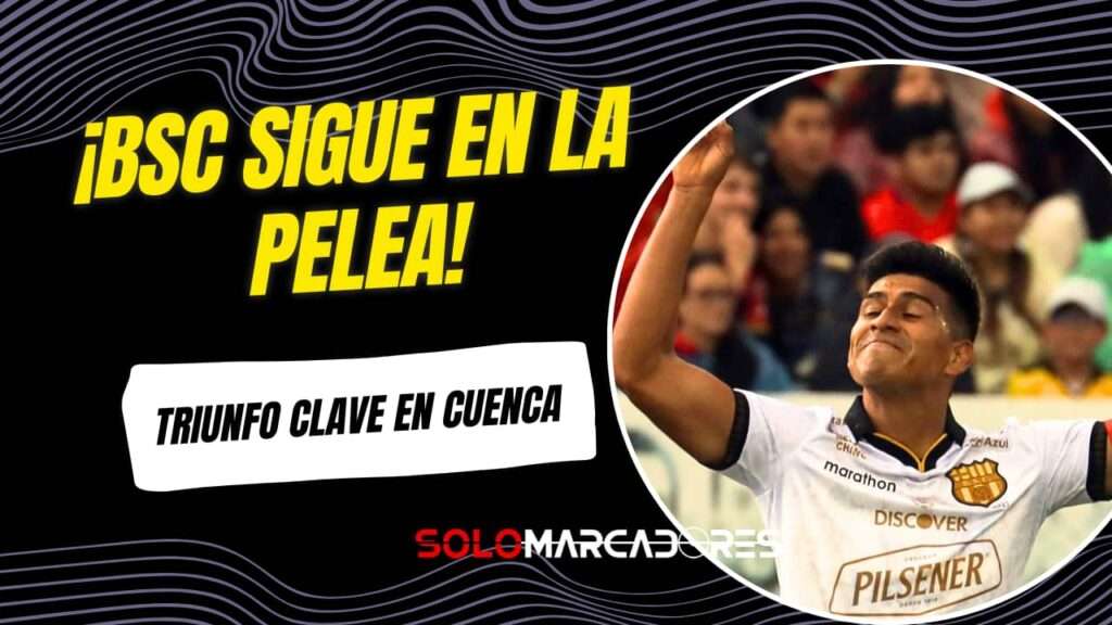 Barcelona SC sufrió, pero venció al Deportivo Cuenca con gol de Arreaga