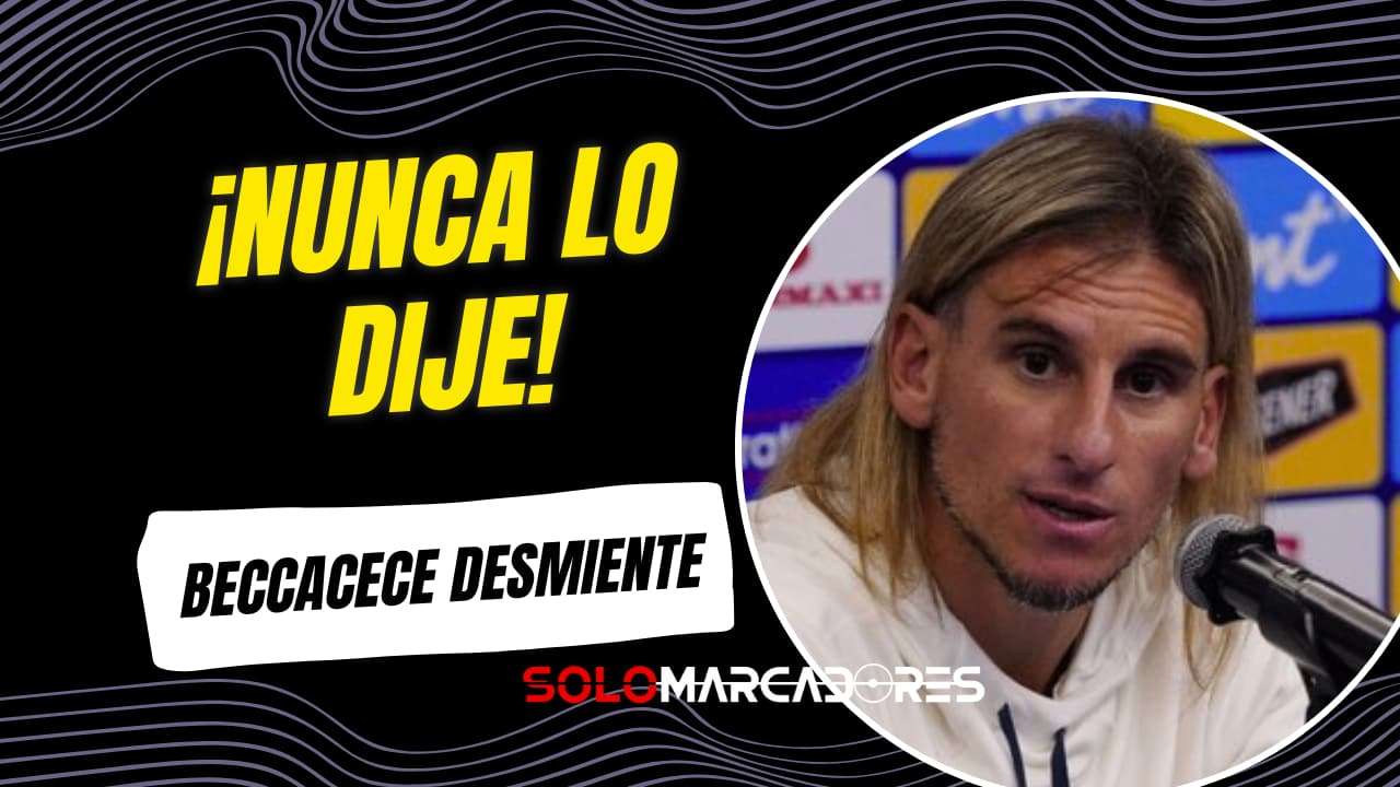 Beccacece desmiente declaraciones previas al duelo contra Argentina en Guayaquil