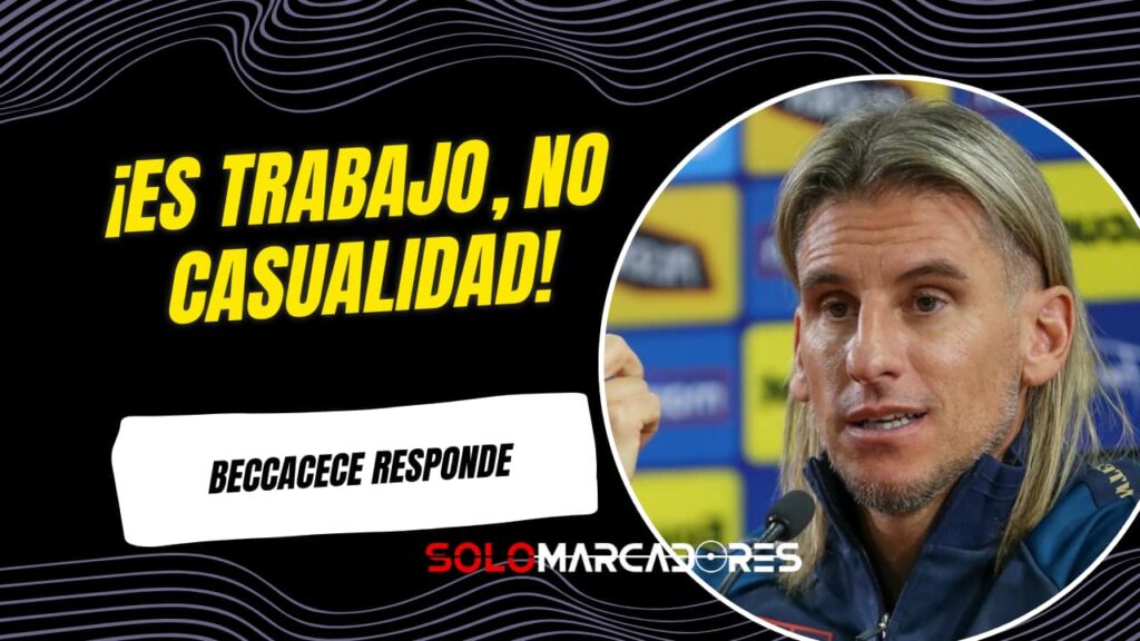 Beccacece destaca el trabajo de Ecuador: “Lo conseguido no es casualidad”