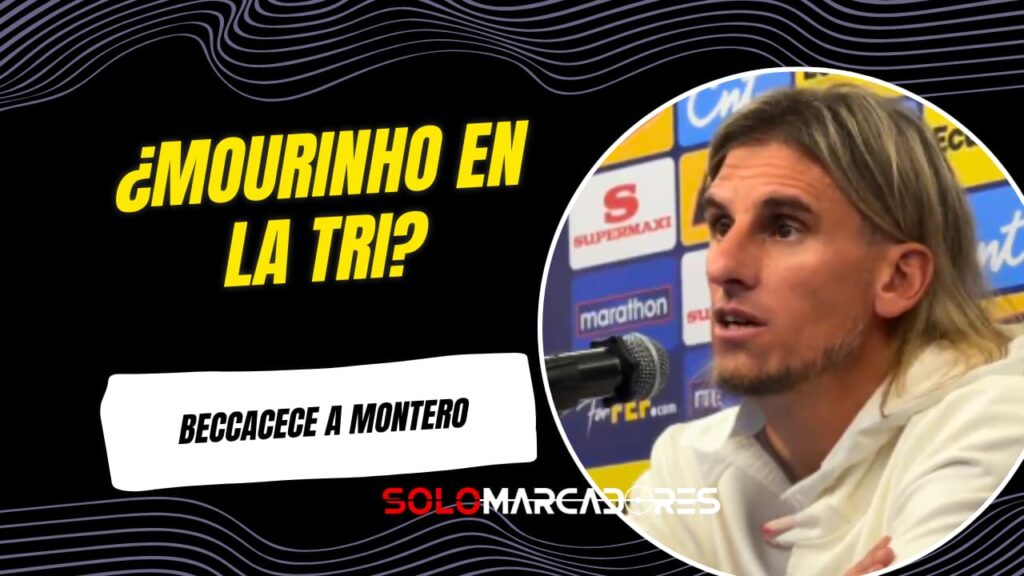 Beccacece se pronuncia tras la sugerencia de Montero sobre Mourinho