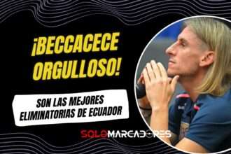 Beccacece tras el empate en Paraguay: “Son las mejores eliminatorias de Ecuador”