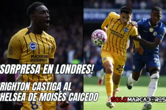 Brighton sorprende al Chelsea