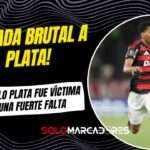 Brutal patada contra Gonzalo Plata en el clásico carioca: preocupación en Flamengo 4 Brutal patada contra Gonzalo Plata en el clásico carioca: preocupación en Flamengo