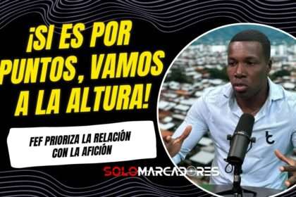 Carlos Tenorio cuestiona a la FEF: “Si necesitáramos un punto, iríamos a la altura”