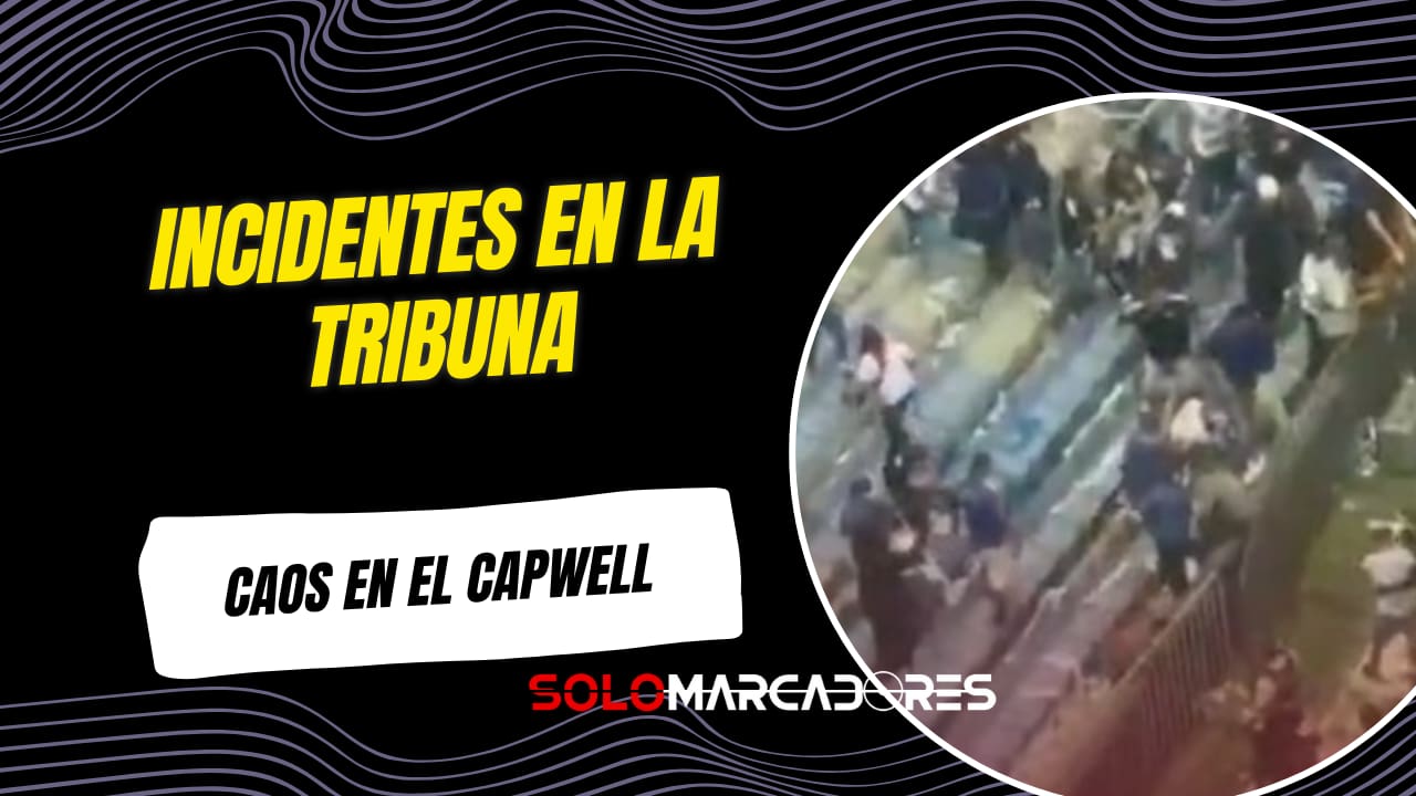 Clásico del Astillero: disturbios en la tribuna de Emelec obligaron a intervención policial