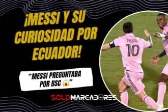 Dixon Arroyo reveló las charlas con Messi sobre Barcelona SC y Liga de Quito