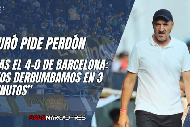 Duró rompe el silencio tras la goleada en el Clásico del Astillero