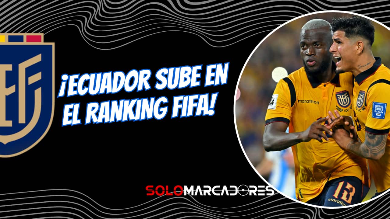 Ranking FIFA: Ecuador sube al puesto 24 tras vencer a Argentina