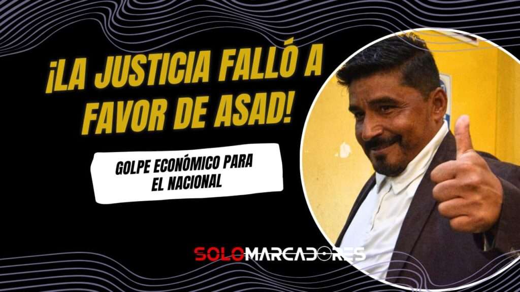 El Nacional deberá pagar $129 mil a Omar Asad por incumplimiento de contrato